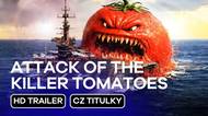 Nejšílenější film roku? Útok vraždících rajčat láká v traileru na poctivý brak